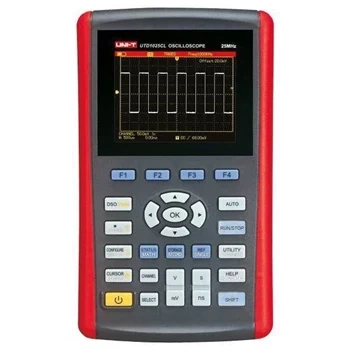 Oscyloskop 25MHz; Miernik [V, A, om, F] USB, Uni-T UTD1025CL