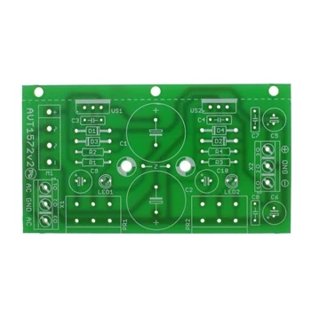 Symetryczny zasilacz regulowany 1.25V - 25V 1.5A - PCB do projektu AVT 1572