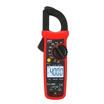 Miernik cęgowy Uni-T UT-202R, 400 A AC, szczęki 28 mm, True RMS, NCV, temperatura, 4000 zliczeń