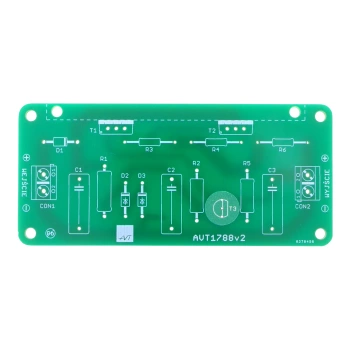 Stabilizator napięcia do układów lampowych - PCB do projektu AVT 1788