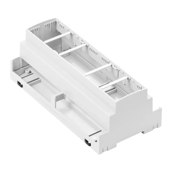 Obudowa modułowa na szynę DIN ZD1010J, 89,8 × 177,8 × 65,2 mm, ABS, szara, Kradex
