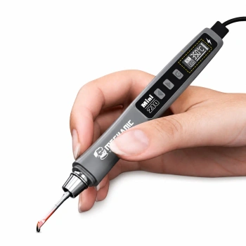 Lutownica precyzyjna Mini 210, 40 W, 180–480°C, zasilanie USB-C, groty 210, Mechanic