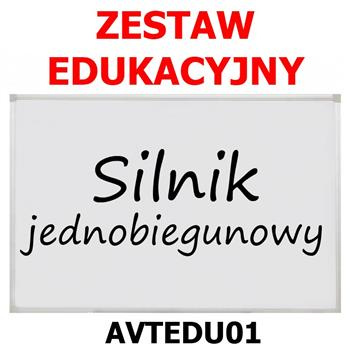 Silnik jednobiegunowy AVTEDU01 - zestaw edukacyjny