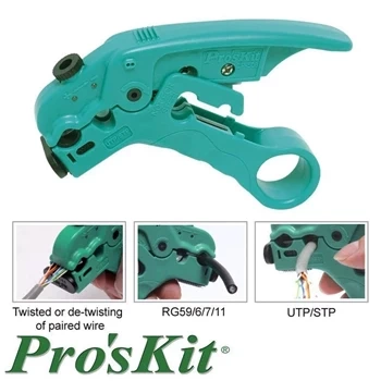 Ściągacz izolacji UTP/STP, RG-59/6/7/11 CP-508 Proskit