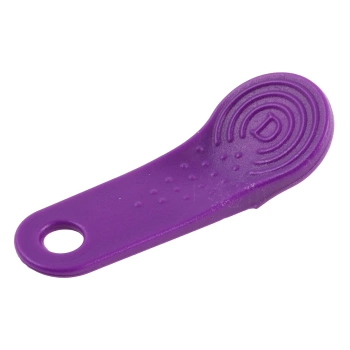 Uchwyt-brelok do pastylki iButton DS1990/DS1990A MicroCan F5, fioletowy