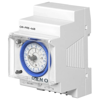 Mechaniczny przekaźnik czasowy 3 moduły, OR-PRE-468 ORNO