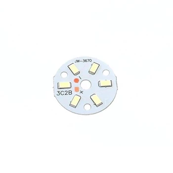 Moduł LED 3W, 9-11V, 6x LED 5630, 300-350lm, fi32mm, biały 6000K