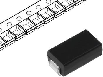 Dioda prostownicza 1N4007 M7 - 1A 1000V SMD SMA