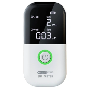 Tester pola elektromagnetycznego EMF 5 Hz–3500 MHz z alarmem Noyafa NF-602
