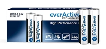 Baterie alkaliczne LR6 / AA 1,5 V, 10 szt., seria Pro, everActive