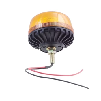 Lampa ostrzegawcza LED do pojazdu, OPTI, 36 LED, światło pomarańczowe, śruby, R65 R10, 12V/24V, ALR0062