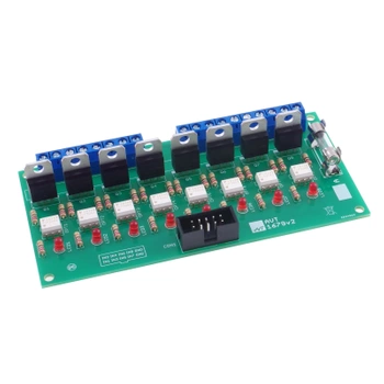 Moduł 8 triaków do sterowania odbiornikami 230 VAC - KIT AVT 1679