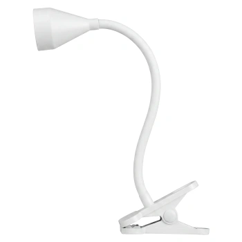 Lampka LED z klipsem biała, 4W, 420lm, zasilanie 230V