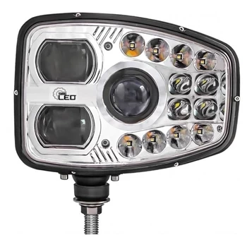 Reflektor drogowy LED samochodowy, 5 funkcji: pozycyjne, drogowe, mijania, DRL, kierunkowskaz, strona lewa, L3430
