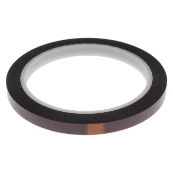 Taśma kaptonowa samoprzylepna 8mm, grubość 80um, rolka 33m
