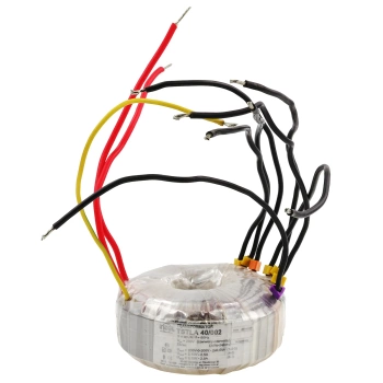 Transformator toroidalny 40VA Indel TSTLA 40/002 230V (200-0-200V, 2x3.15V) do wzmacniaczy lampowych