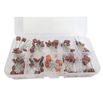 Zestaw kondensatorów MKSE 63V/100V (10nF-470nF) 100 sztuk
