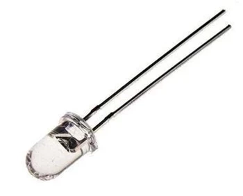 Dioda nadawcza IR 940 nm, 5 mm, soczewka bezbarwna, kąt 30°, Kingbright L-53F3C