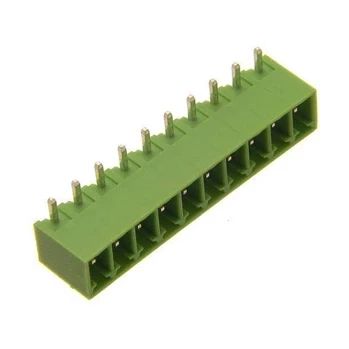 Złącze TLPHC100R-10P do PCB, 10-polowe, raster 3,81 mm, kątowe, 125 V / 8 A