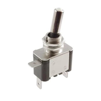 Przełącznik samochodowy podświetlany 12V / 20A (niebieska dioda)