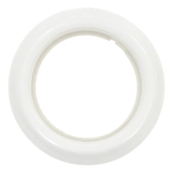 Ramka ceramiczna pojedyncza biała do włączników i gniazd natynkowych Ceramic Loft