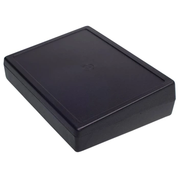 Obudowa uniwersalna Z33A, 140 × 190 × 46 mm, ABS, czarna, z panelami bocznymi, Kradex