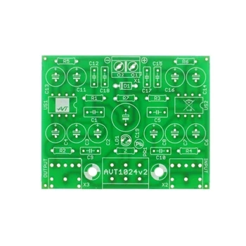 Wzmacniacz słuchawkowy AB 17Hz - 23kHz - PCB do projektu AVT 1024