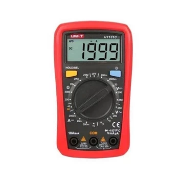 Miernik kieszonkowy 1999 [V, A, om, temp], Uni-T UT-131C