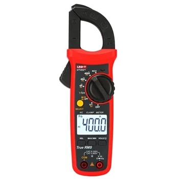 Miernik cęgowy Uni-T UT-202+, 400 A AC, szczęki 28 mm, True RMS, NCV, temperatura