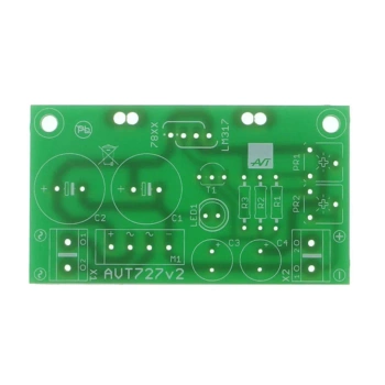 Uniwersalny moduł zasilający - wersja z regulowanym napięciem - PCB do projektu AVT 727