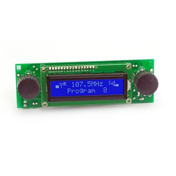 Radio FM z RDS, AVT5540 - zlutowany KIT AVT 5540