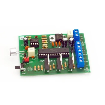 Iluminofonia LED RGB 12 V z 7 efektami - KIT AVT 1853