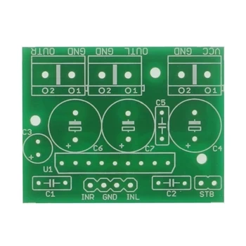 Miniaturowy wzmacniacz stereo 2x6W - PCB do projektu AVT 1723