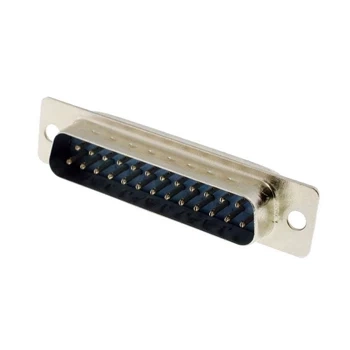 Wtyk D-Sub męski DB25 25-pin prosty do lutowania Connfly do elektroniki i automatyki