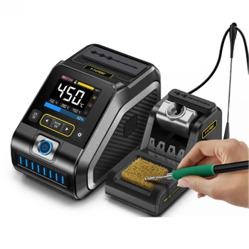 Stacja lutownica 200W z kolbą F245, FNIRSI DWS200