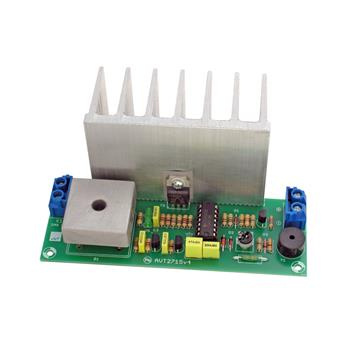 Ładowarka akumulatorów ołowiowych 12V 10-200Ah - zlutowany KIT AVT 2715