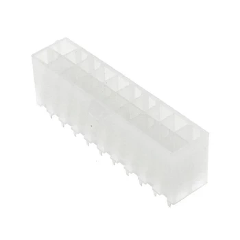 Wtyk ATX 20-stykowy męski prosty do montażu na PCB, raster 4,20 mm, biały, KWM4505-20S
