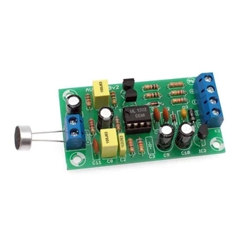 Przedwzmacniacz mikrofonowy mono z automatyką ARW - zlutowany KIT AVT 2149
