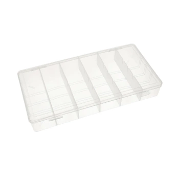 Organizer 20.5x11x3.2cm, 6 przegródek, HST