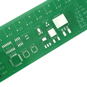 AVT LINIJKA do projektowania obwodów drukowanych PCB, 20cm