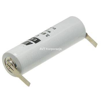 Bateria 3.6V litowa AA 2400mAh do lutowania