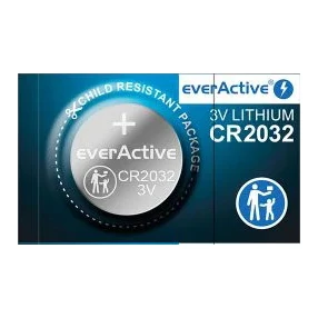 Bateria CR2032 3V everActive