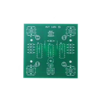 Gra - Kto pierwszy, PCB do projektu AVT1651