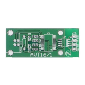Konwerter USB - RS232 z separacją galwaniczną, PCB do projektu AVT1671