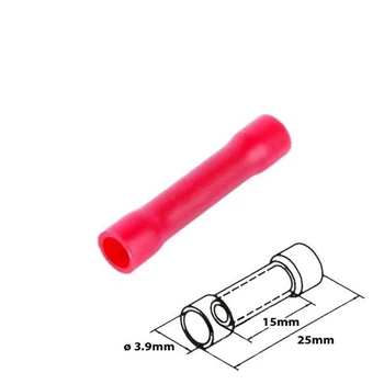 Łącznik izolowany 0.5-1.5mm, mosiądz, SGE