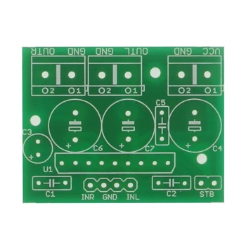 Miniaturowy wzmacniacz o mocy 2x6W, PCB do projektu AVT1723