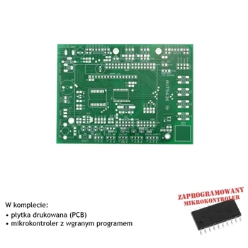 Płytka edukacyjna dla Arduino, PCB i mikroprocesor do projektu AVT5636