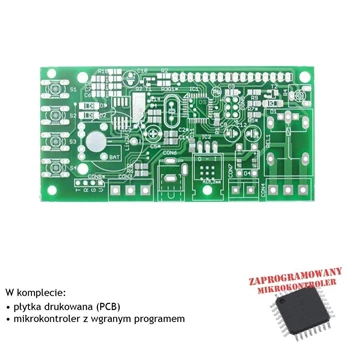 Programator dobowy / sterownik czasowy, PCB i mikroprocesor do projektu AVT5410