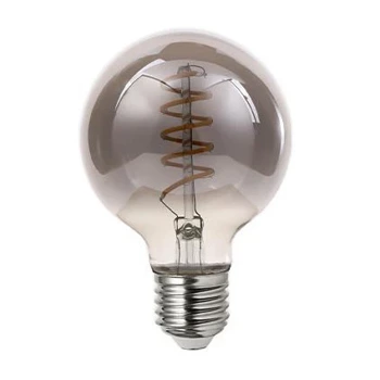 Żarówka LED E27 Filament dimmable G80 250lm 4W 2200K dymiona