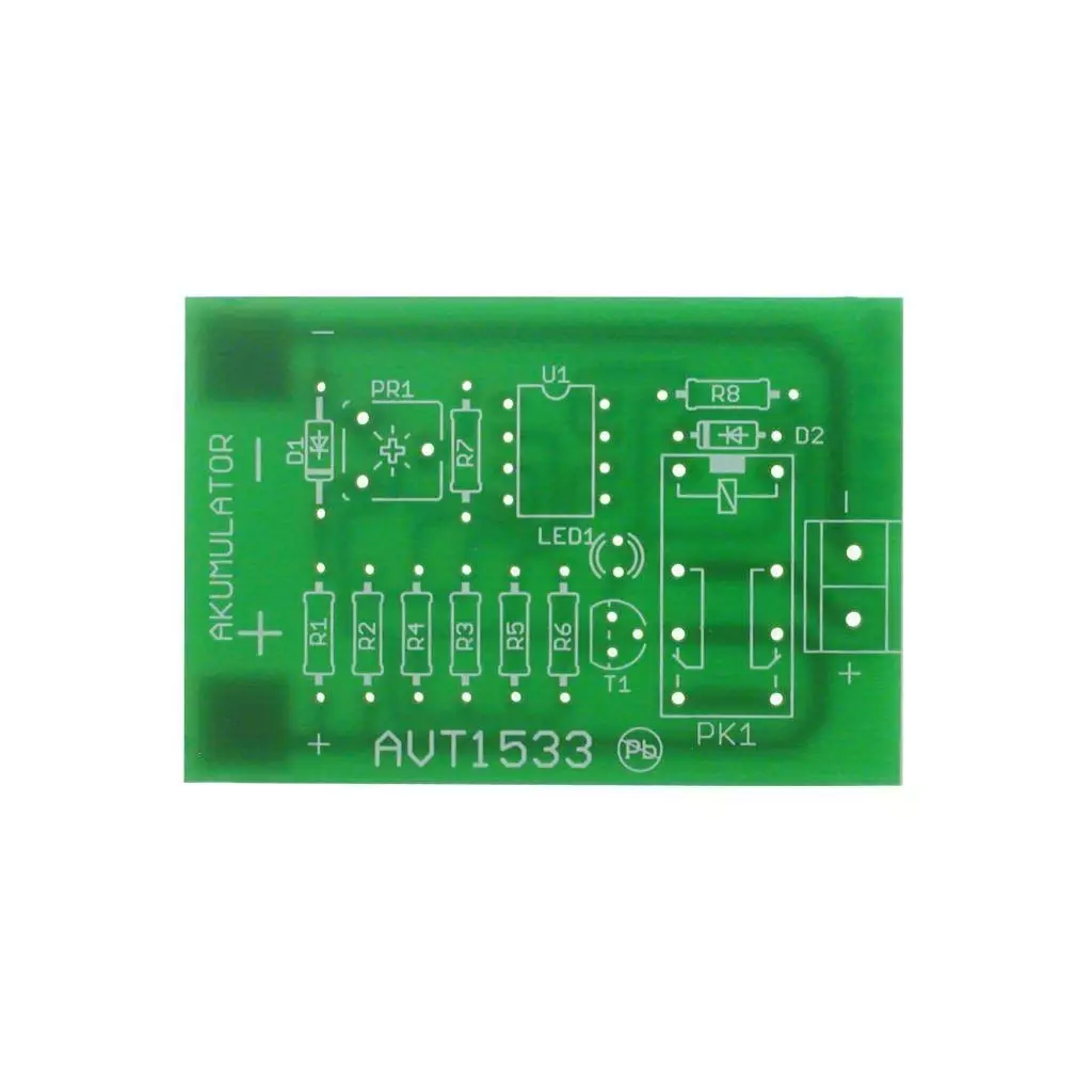 Zabezpieczenie akumulatora 12V przed rozładowaniem PCB do projektu